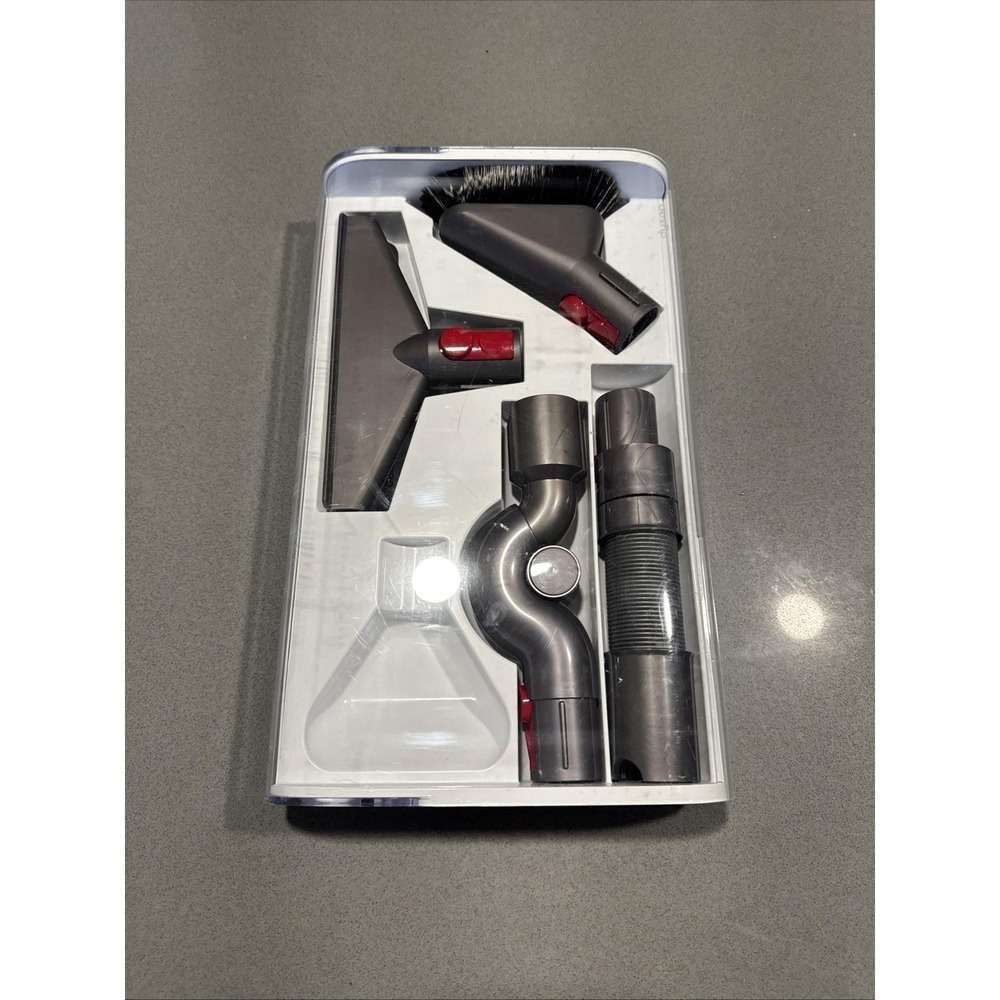 Dyson Gray Tool Kit Click Lock Attachment Set‎ V8 V10 Absolute Vacuum 4 Piece